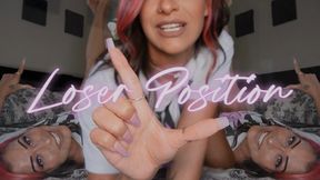 “Loser Position” [FEMDOM + CEI]