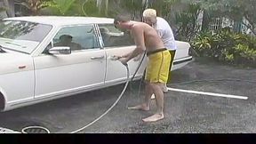 RaunchyTwinks Video: Andre and Joey's hot carwash