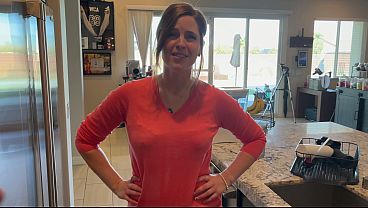 MILF gives a deepthroat and creampied in POV lingerie roleplay