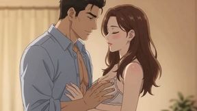 Tenant gets rewarded with landlord's cock and fuck session