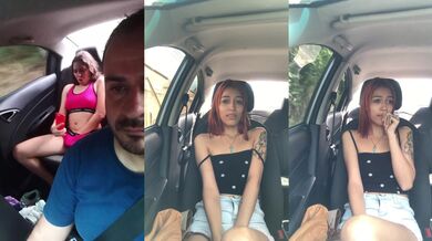 Uber driver films teens finger themselves in backseat