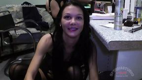 Slutty mesmerizing girls get covered in cum and creampies