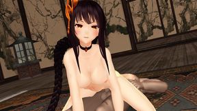 Kawaii Strike - Kang Hie Reverse Riding (A XXX Parody)