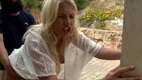 Hot MILF in Stockings Sucks Cock and Gets Pounded Hard