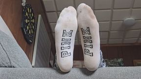 Slipper and sock play