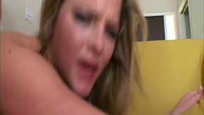 Hot Girl Sucks Hard Cocks