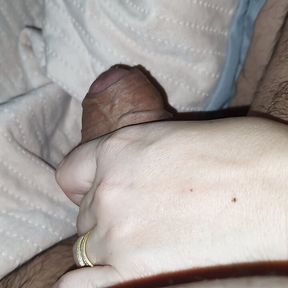 Step mom get the smallest penis and have him a handjob