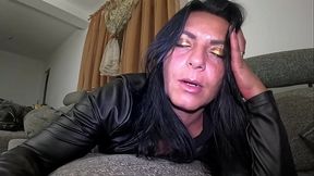 Smoking Submissive MILF &ndash_ Masturbation, Dirty Talk &amp_ Leather Fetish 304