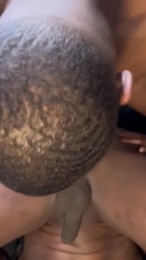 Double Facial! Young BBC Twink Fucks Older Big Black Ass!