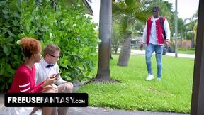 Lucky Nerd Gets To Bang His Class Crush During After-Class Tutoring
