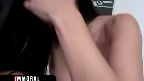 Aletta Ocean enjoys a magical wand orgasm before getting double-teamed in