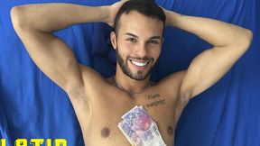 Inked Latino Amateur Bounces Wildly on Hard Cock