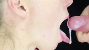 Close Your Eyes and Open Your Mouth. Compilation Cum Mouth