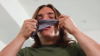 Sophia Sterling loves it when stepbro sniffs panties