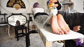 Sofia first tickling session - face down part 1 1080