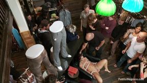 Perfect Body, Beautiful Face - First Time Public Sex and BDSM
