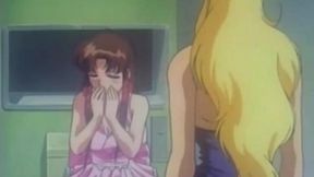 Anime she-creature gets deep-throated