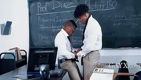 Curious Ebony Nerds Share Steamy First Time Together – Raw Gay Passion Explored