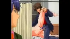 Busty Anime Beauties Heat Up a Wild Harem Doggy Style Encounter