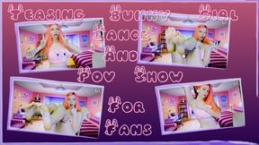 Tease Bunny Girl Dance And Hot POV Show For Beloved Fans