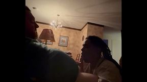Amateur Homemade Ebony Blowjob Talk