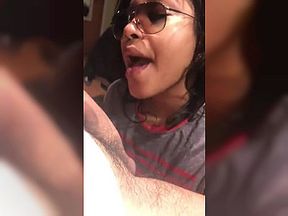 thot swallows my load for cash