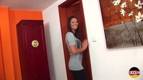 Two Busty Lesbians Love Action with a Dildo