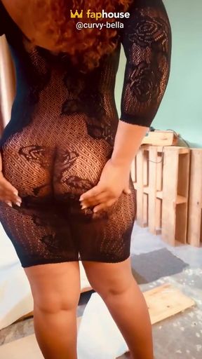 Loving My Big Curvy Soft Booty Ass