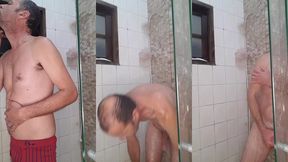 fui tomar banho esperando minha putinha safada daiane belan pra arregaca a buceta dela no chuveiro