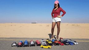 Anastasija 76 - Many Cars under my Shoes Part 1