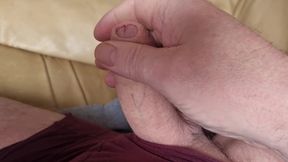 Stepdad Lies in Bed Playing with My Little Cock and Dreaming About Some Wet Hole