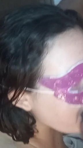 Amateur sex with nymphomaniac wife on BBC