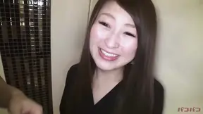 Sexy Japanese housewife gets a hard doggy style fuck