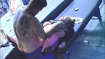 Jac having some fun with his favorite playmate Nikki