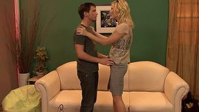 Stepmom's Dream Fulfilled: Climaxing with Hot Stepson