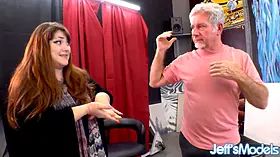 BBW Chelsea Dagger Seduces a Shy Model Into Fucking Her Big Ass