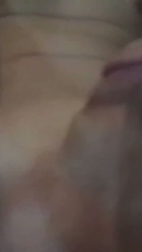 Giving my freshly filled bouncy ball a dribbling untill it explodes all over me   Clip 1