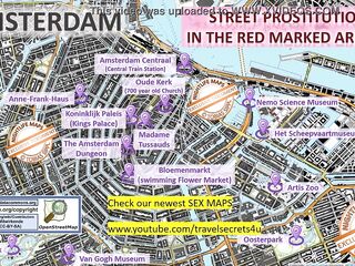 Amsterdam, Netherlands, Sex Map, Street Map, Massage Parlor, Brothels, Harlots, Call Gals, Brothels, Freelancers, Street Workers, Prostitutes