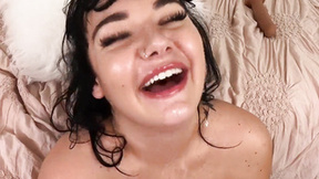 ”BadDaddyPOV - Big Titted Brunette Charlotte Cross Loves Draining Stepdaddy's Heavy Dick”