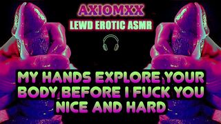 [LEWD ASMR] Mine hands explore your body, tasting your crotch, smashing chu firm - male audio