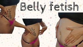 Belly fetish oil