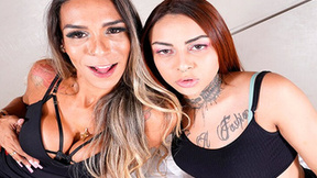 BRAZILIAN TRANSSEXUALS: BIANCA ROSA & PIETRAGUIMARAES 2 STARS