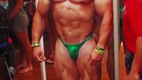 MUSCLEBUTT WORSHIP BODYBUILDER THONG BUBBLE BUTT