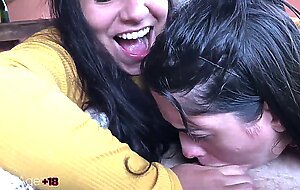 Me and my best friend sharing my boyfriend's dick