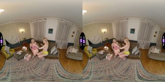 Sara Bork And Stacy Fort Share A Steamy Lesbian Session - TeenMegaWorld