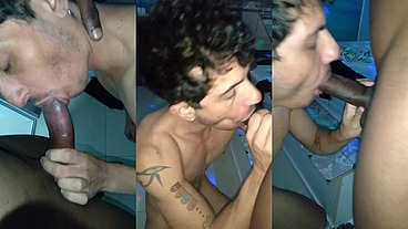 Levei o cafuçu dotado pro motel depois do baile, fudemos na rua depois que saímos