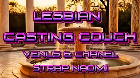 All-girls Strap-On Lesbian Gangbang
