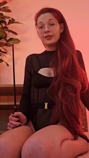 Edging JOI and CEI - Mistress Edges You Over and Over Then Makes You Eat Your Cum (dutch)