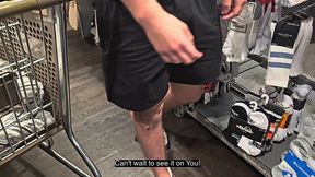 personal shopping with fan & blowjob in changing room