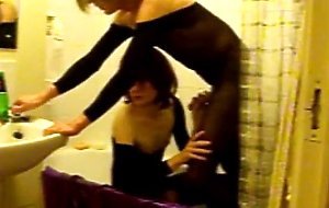Fucked up TV Shower Sluts